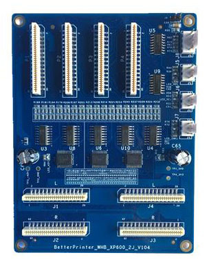 Better Printer Inkjet board set Low Cost XP600 Double Head Use For Wall Printer